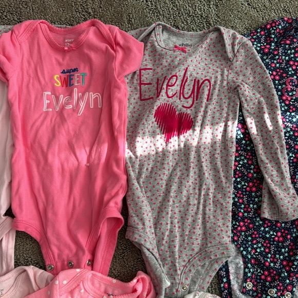 “Evelyn” monogrammed lot - Picture 3 of 4